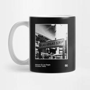 Heaven Or Las Vegas // Minimalist Faded Retro Mug